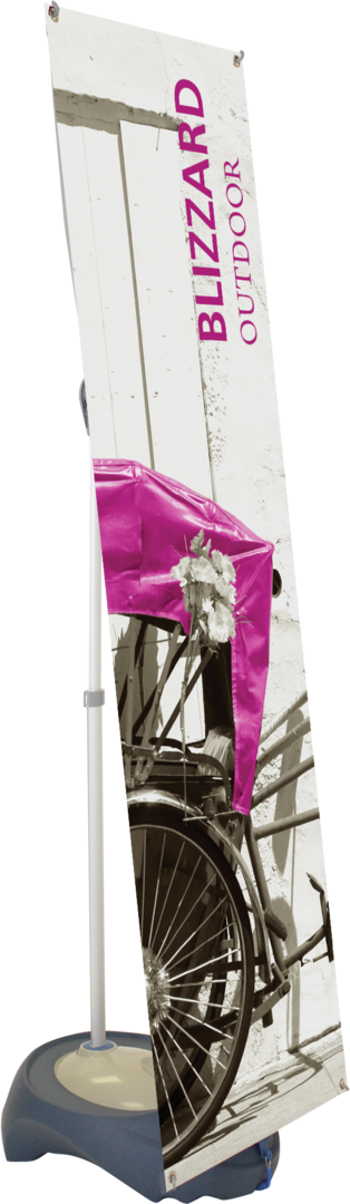 Blizzard Outdoor Banner Stand