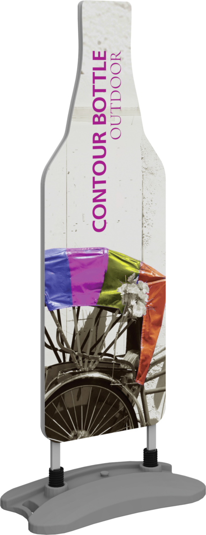 Contour Outdoor Sign Bottle - Water Base