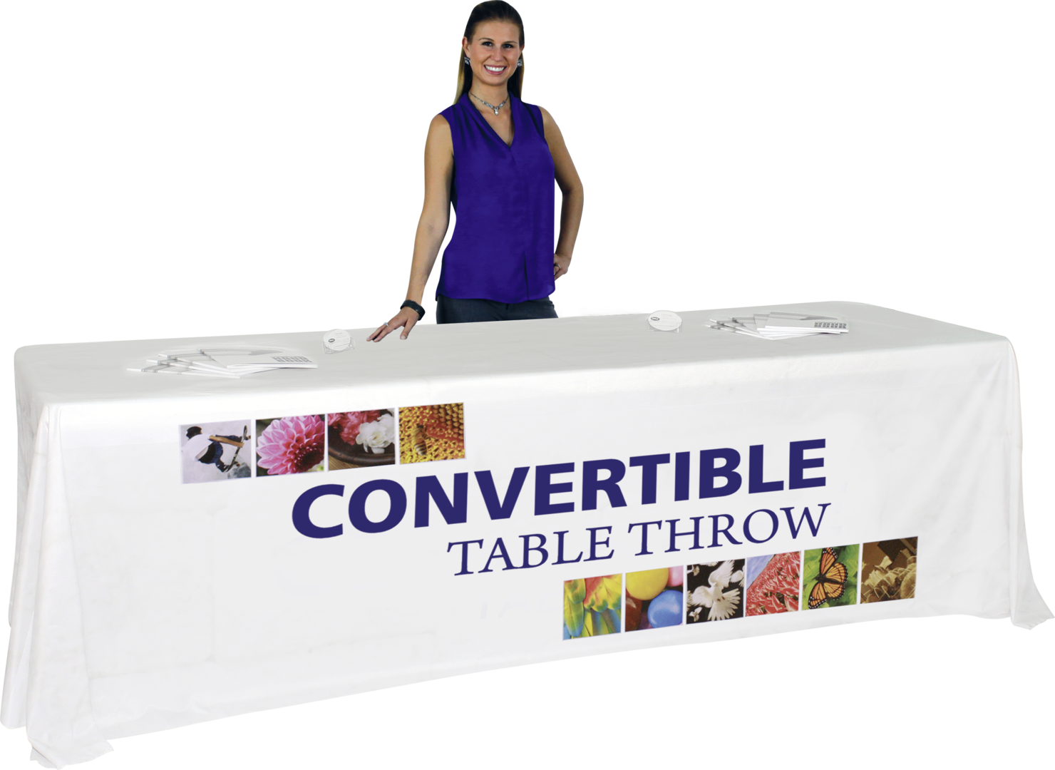 Convertible Premium Dye Sub Table Throw