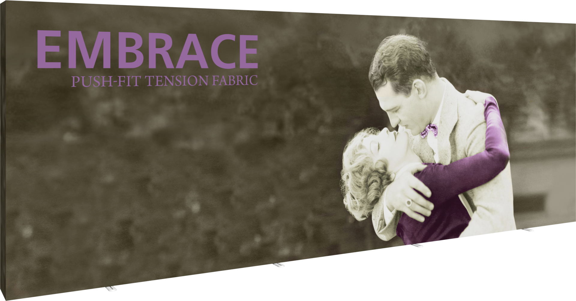 Embrace 20ft Full Height Push-fit Tension Fabric Display
