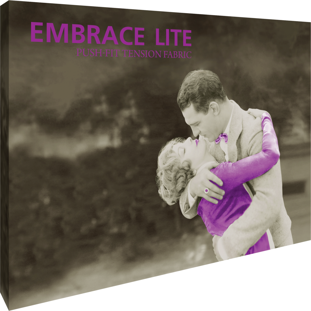 Embrace Lite 10ft Full Height Push-Fit Tension Fabric Display