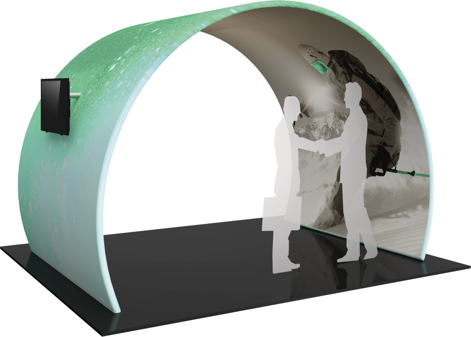 Formulate 12ft Arch 01 Tension Fabric Structure