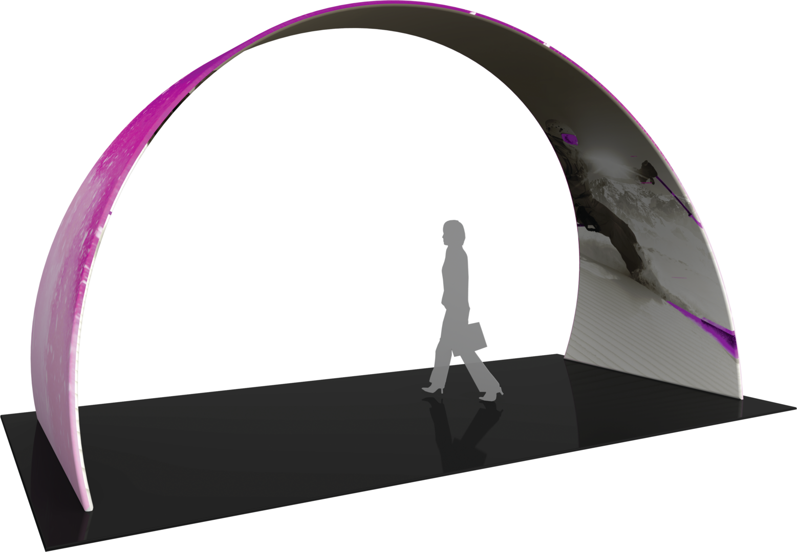 Formulate 20ft Arch 03 Tension Fabric Structure