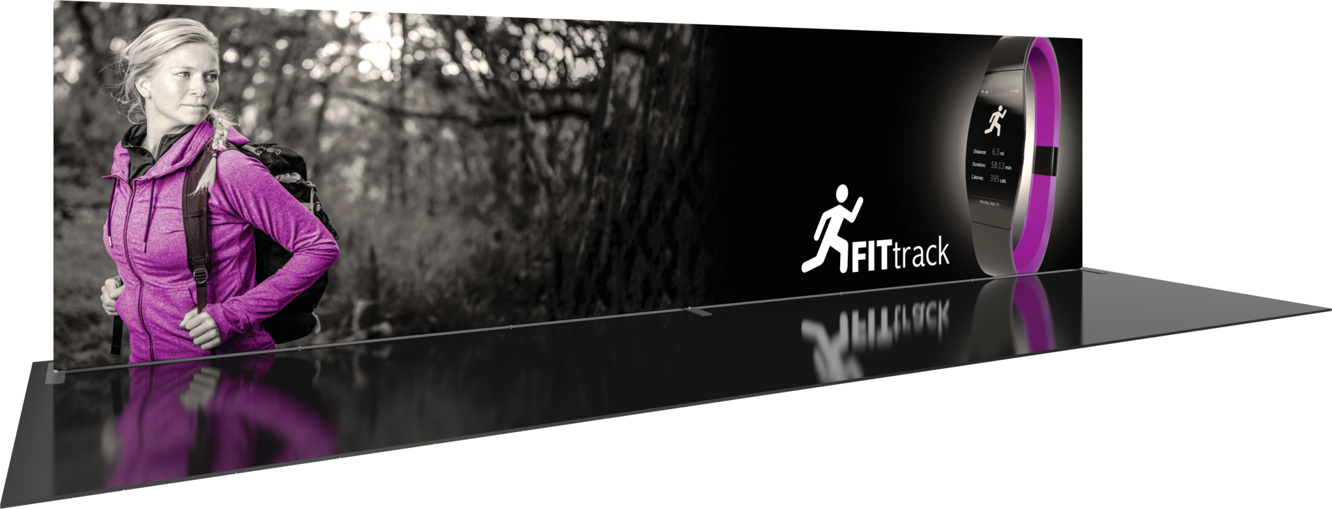 Formulate Designer Series 30ft Fabric Backwall Kit 01