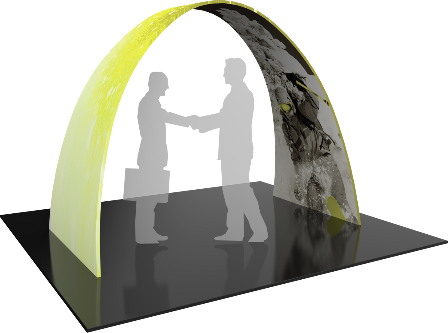Formulate 10ft Arch 07 Tension Fabric Structure