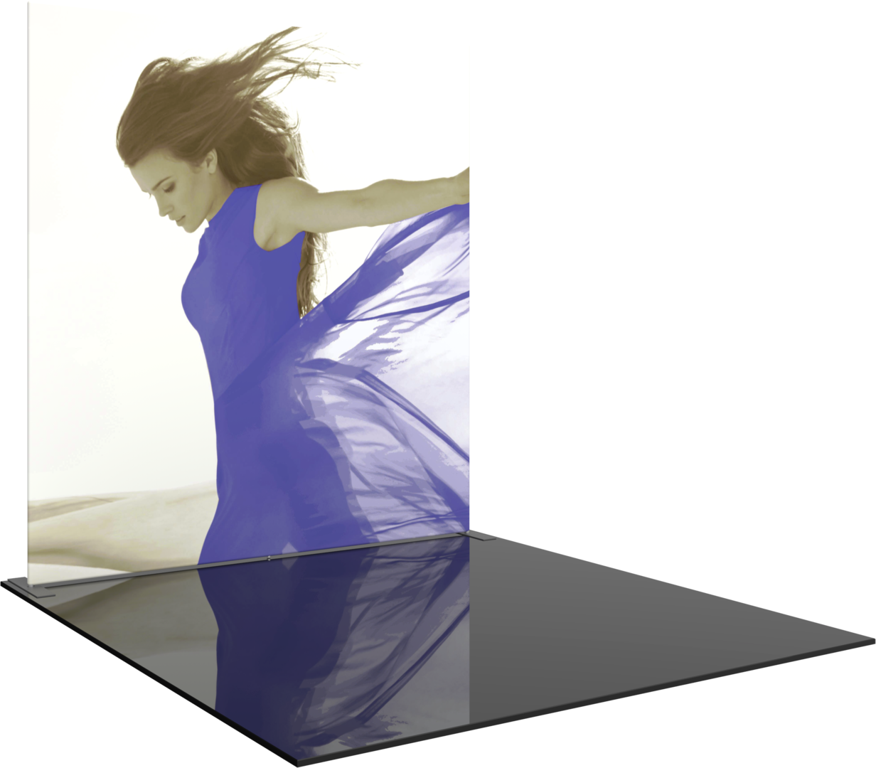 Formulate Master 10ft Straight 10ft Tall Fabric Backwall