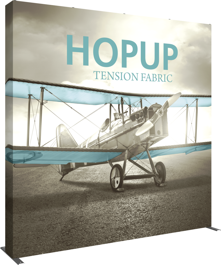 Hopup 10ft Straight Extra Tall Tension Fabric Display