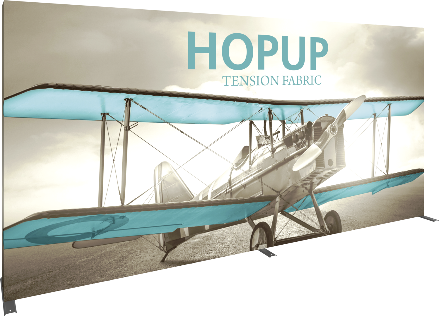 Hopup 15ft Straight Full Height Tension Fabric Display