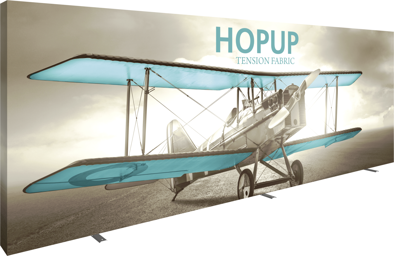 Hopup 20ft Straight Full Height Tension Fabric Display