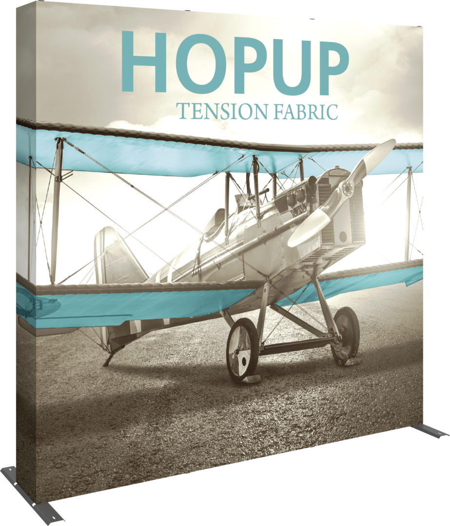 Hopup 7.5ft Straight Full Height Tension Fabric Display