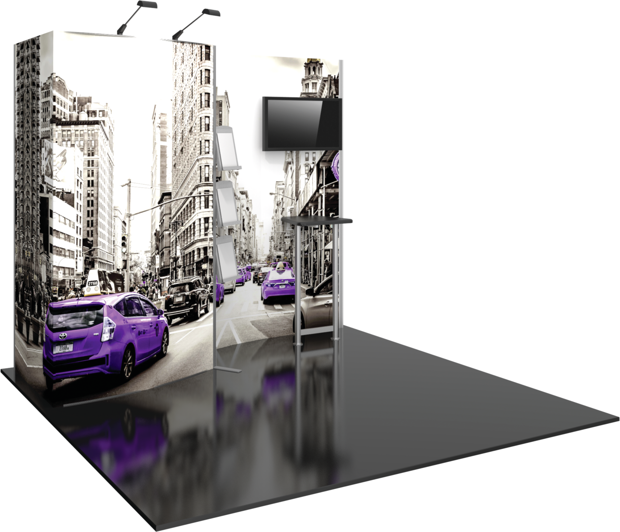 Hybrid Pro 10ft Modular Backwall Kit 02