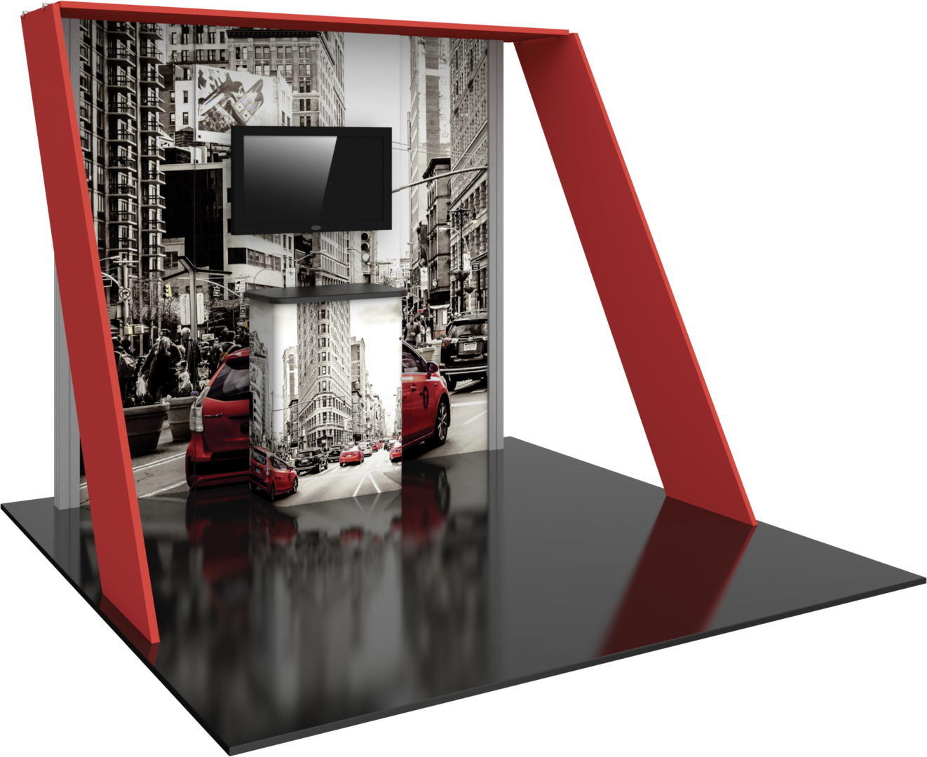 Hybrid Pro 10ft Modular Backwall Kit 07