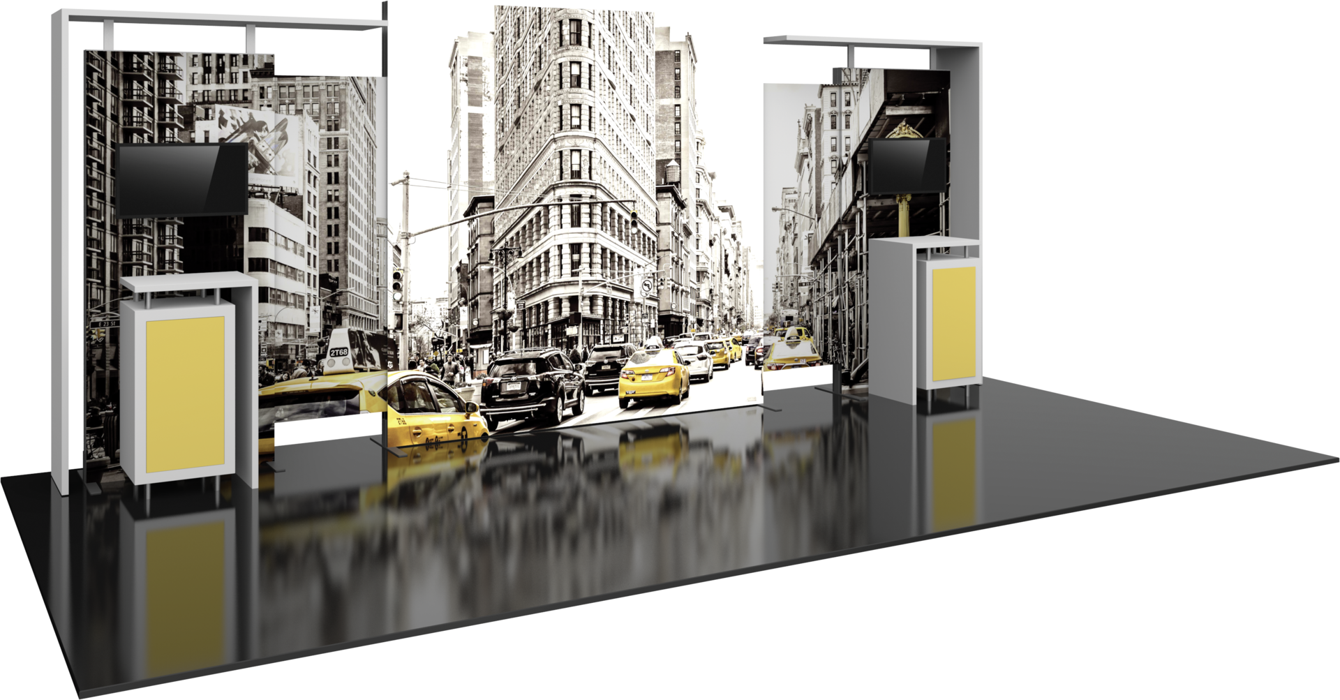 Hybrid Pro 20ft Modular Backwall Kit 11