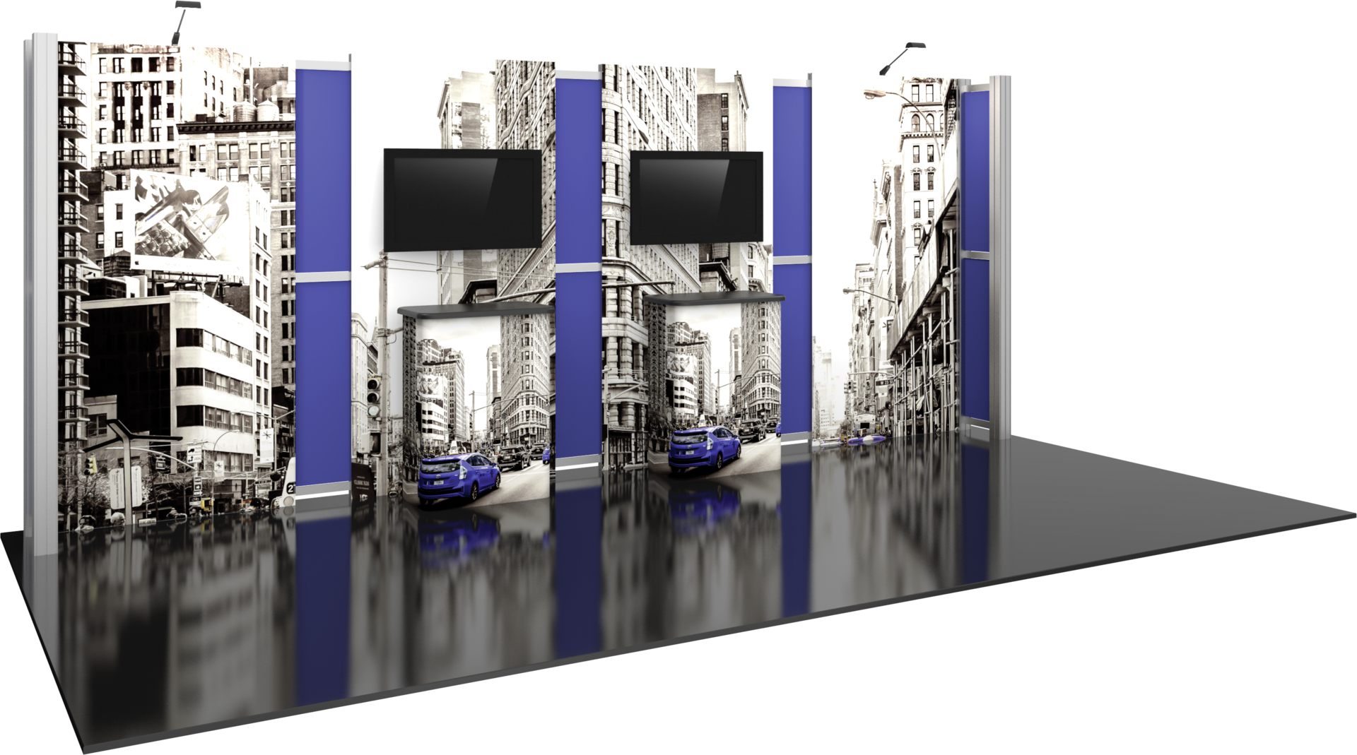 Hybrid Pro 20ft Modular Backwall Kit 13