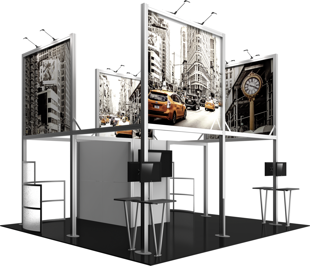 Hybrid Pro 20x20 Modular Island Kit 19