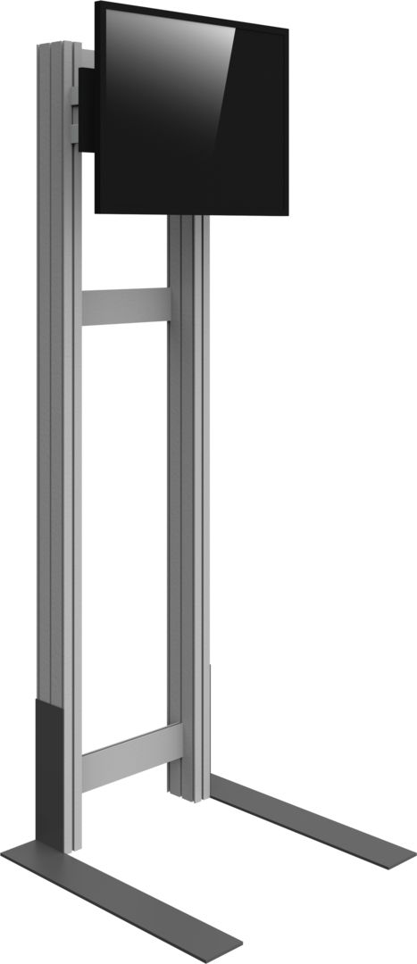 Freestanding Monitor Kiosk