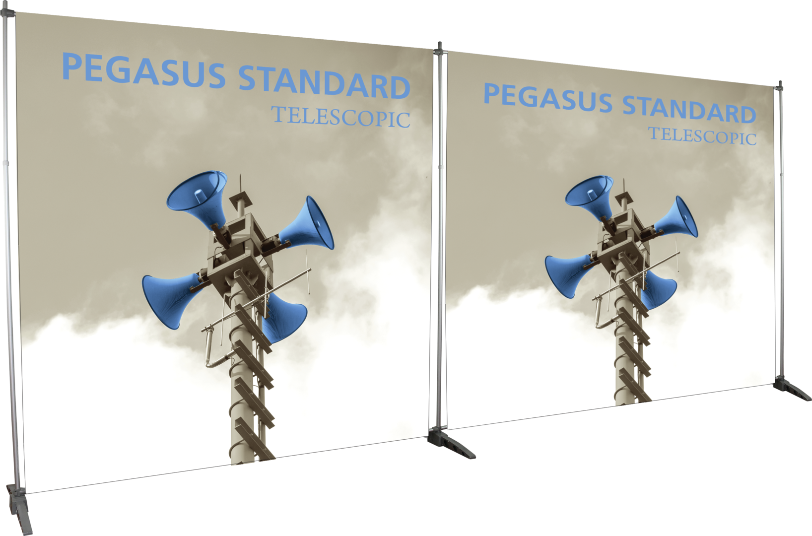 Pegasus Standard Telescopic Banner Stand Extension Kit