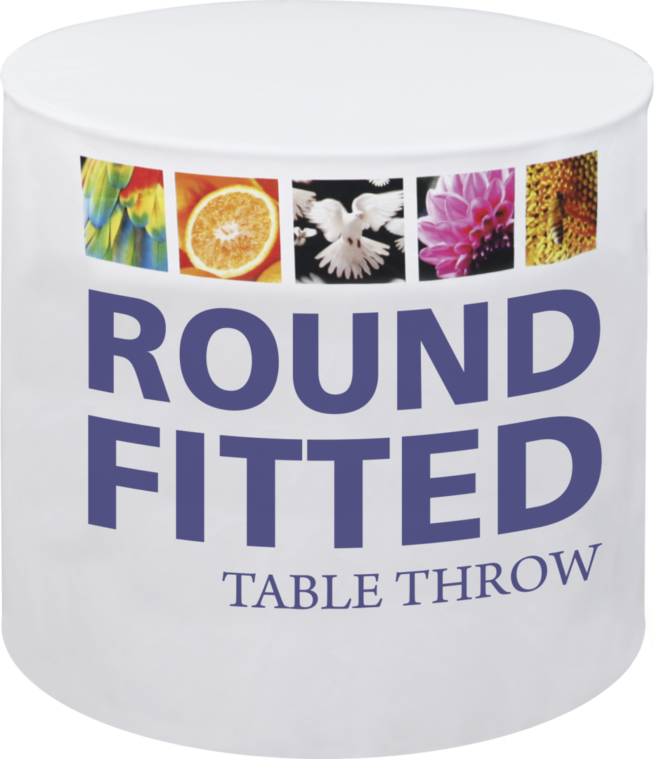 Round Premium Dye Sub Table Throw