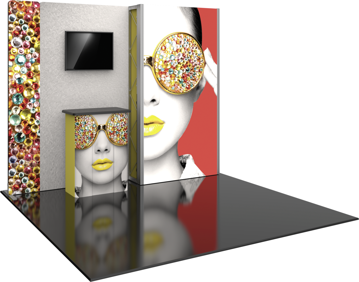 Vector Frame Master 10ft Modular Backwall Kit 16