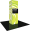 Vector Frame Modular Backlit Monitor Tower 03 (3' x 10')