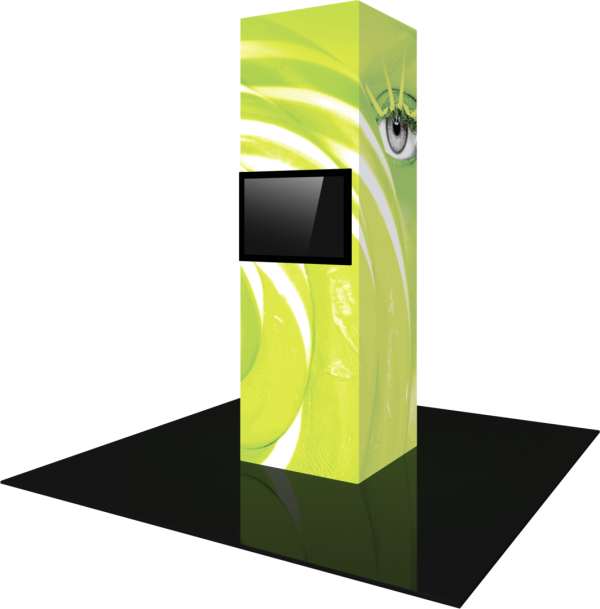 Vector Frame Modular Backlit Monitor Tower 03 (3' x 10') - Image 3