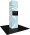 Vector Frame Modular Backlit Monitor Tower 05 (3' x 12')