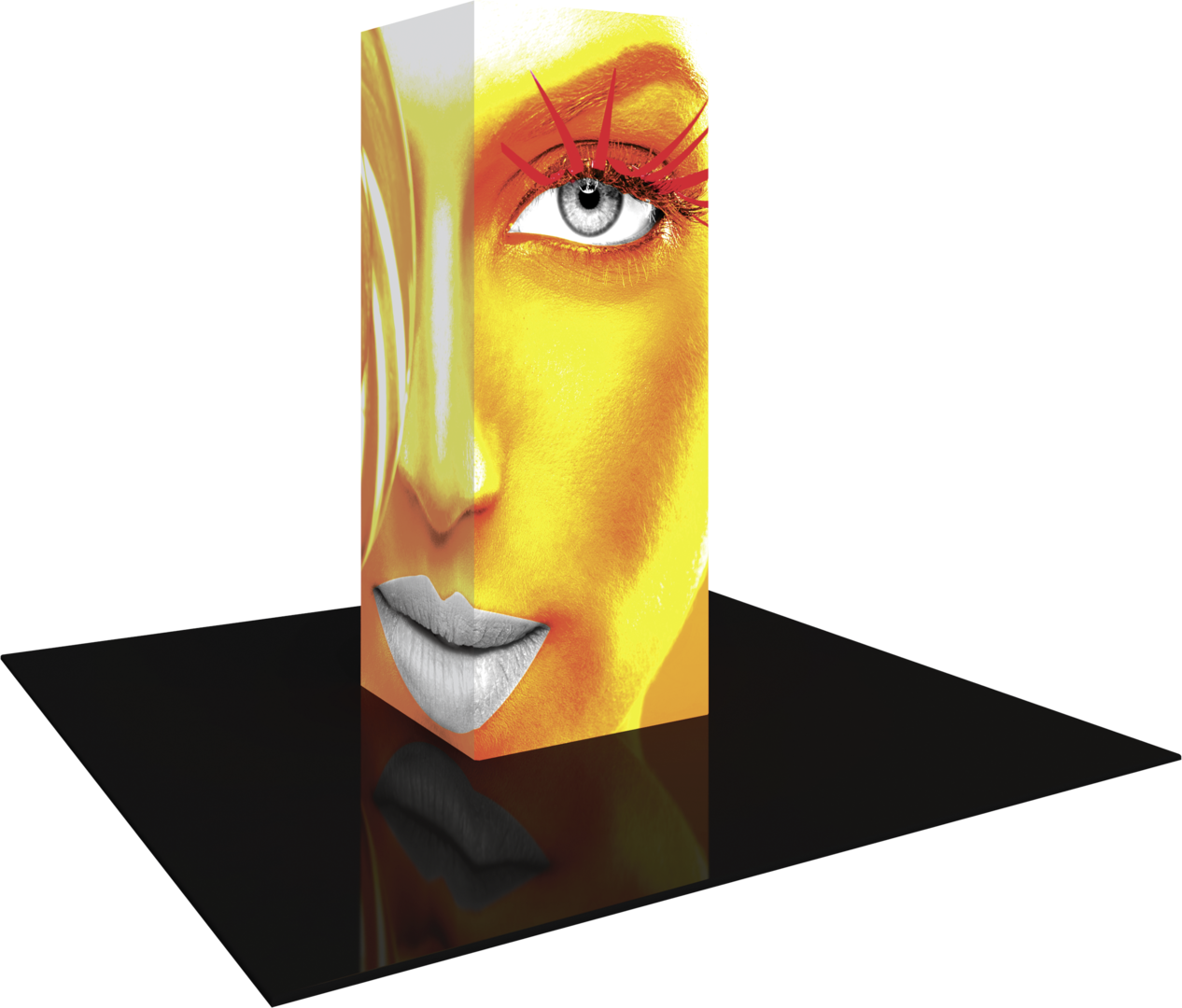Vector Frame Modular Backlit Tower 01 (3' x 8')
