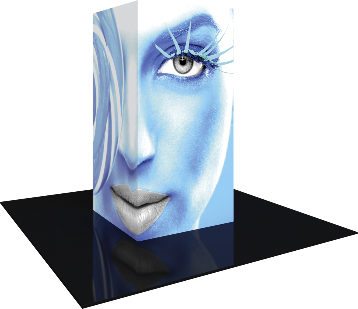 Vector Frame Modular Backlit Tower 02 (4' x 8')