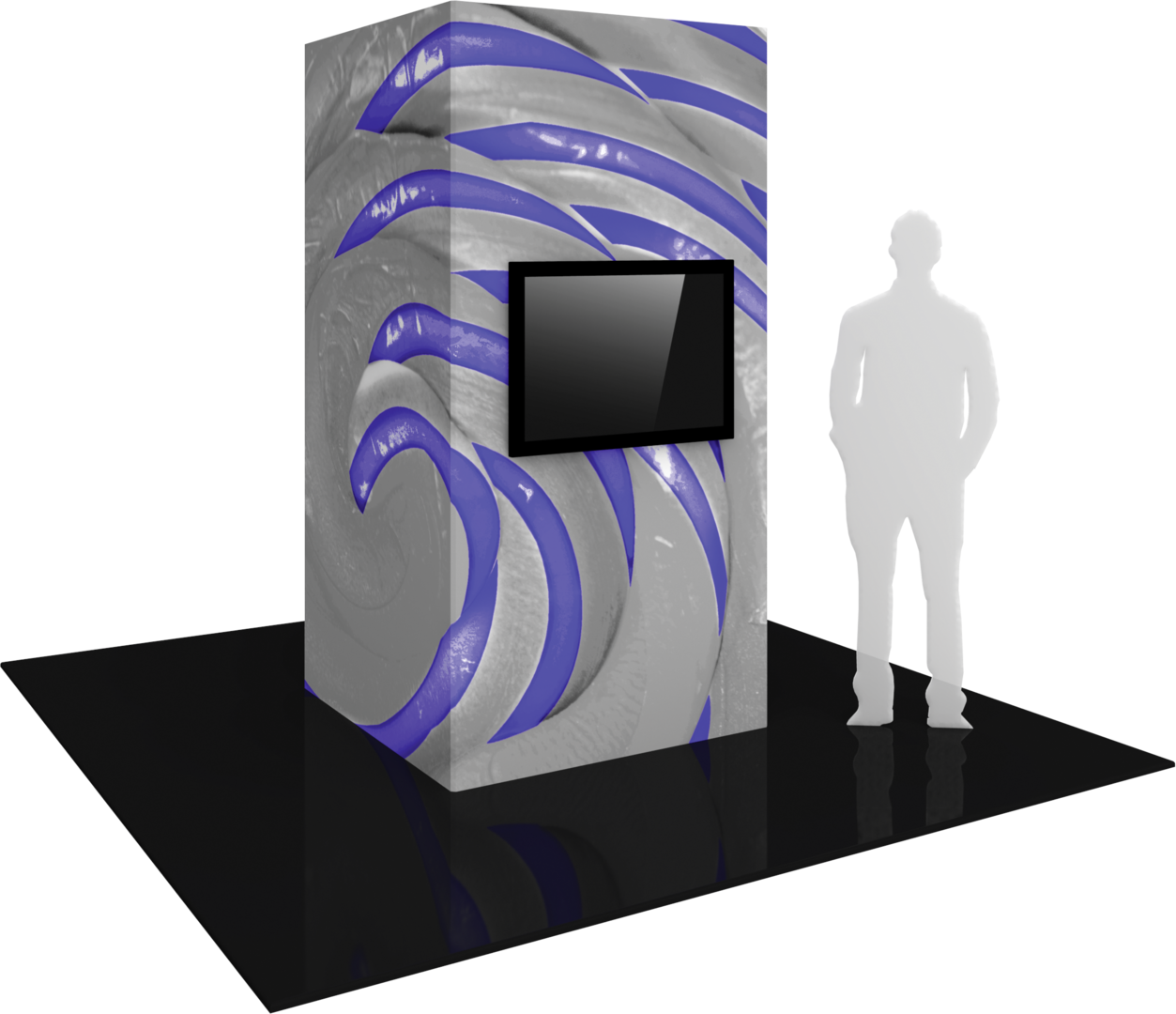 Vector Frame Modular Monitor Tower 02 (4' x 8')