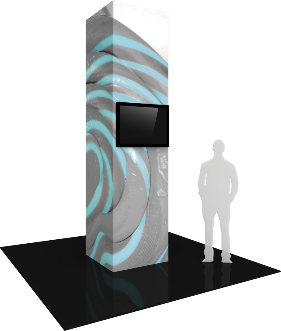 Vector Frame Modular Monitor Tower 05 (3' x 12')