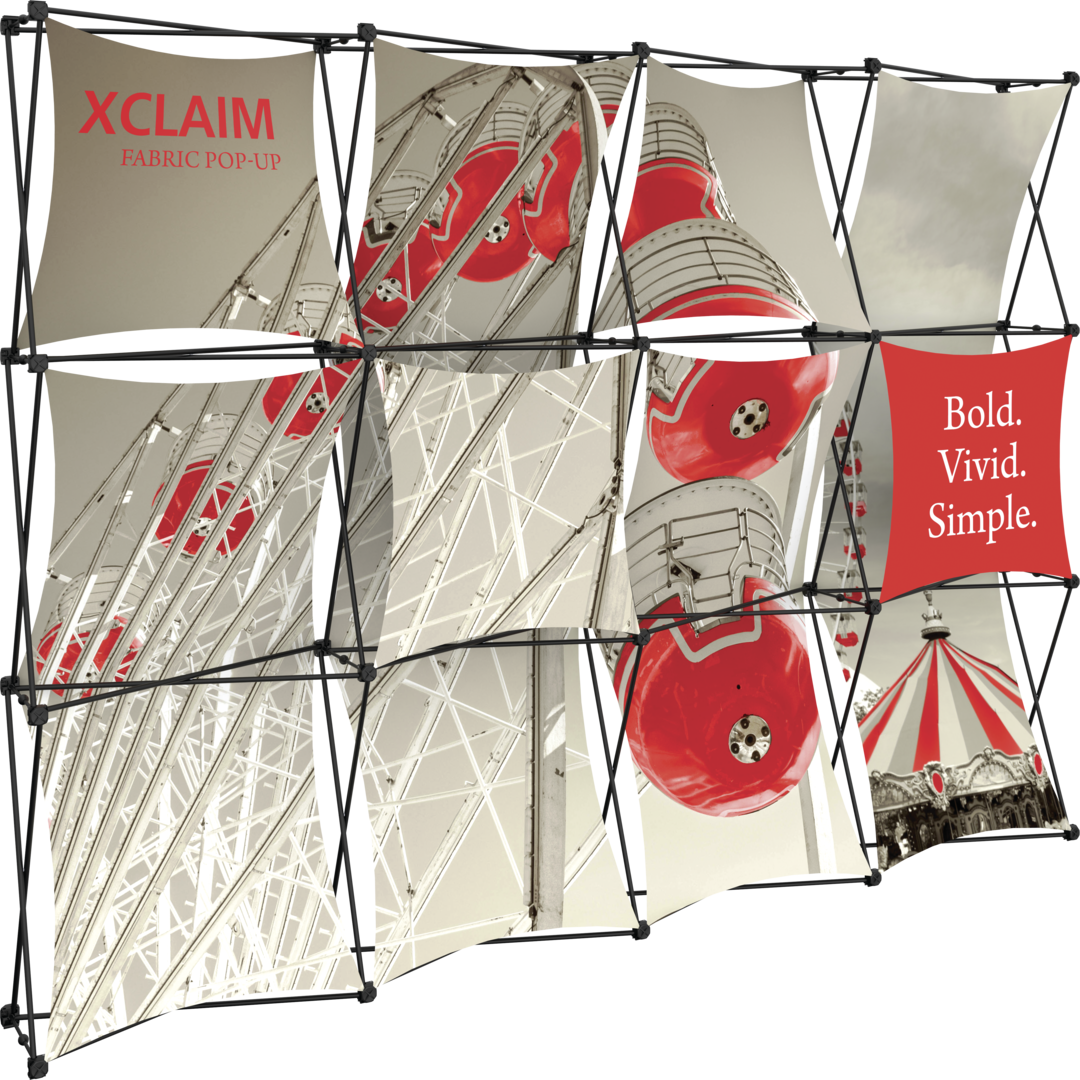 Xclaim 10ft Fabric Popup Display Kit 04