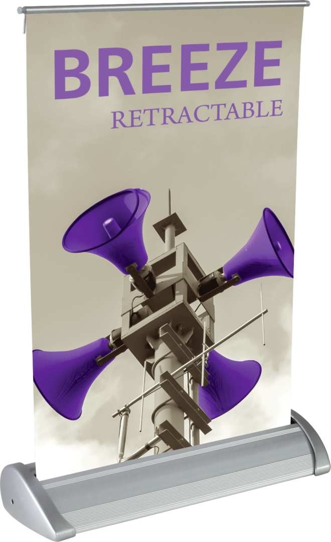 Breeze 1 Tabletop Retractable Banner Stand