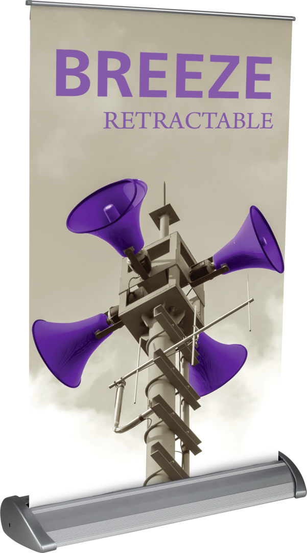 Breeze 2 Tabletop Retractable Banner Stand